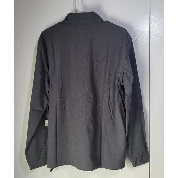 Linksoul Men's Small Black Morris Full-Zip Windbreaker Golf LS524 Athleisure - Picture 3 of 9